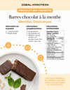 Barres protéinées Chocolat menthe