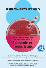 Préparation pour boisson grenades et petits fruits prix à l'unité