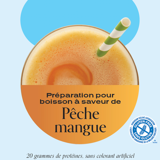 Préparation pour boisson à saveur de pêche mangue prix à l'unité