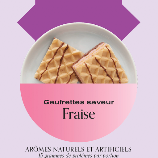 Gaufrettes saveur fraise prix à l'unité