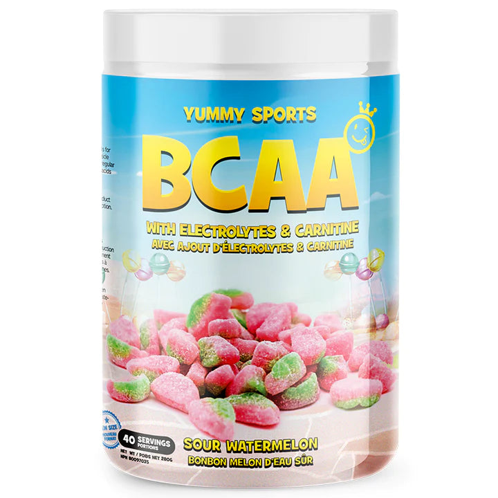 Yummy Sports BCAA + Carnitine melon d'eau